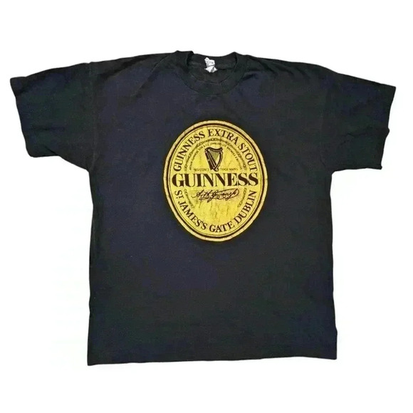 VINTAGE SCREEN STARS GUINNESS SHIRT - Picture 1 of 4